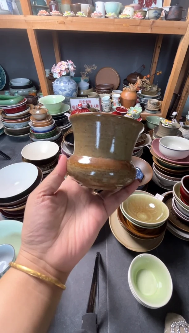 瓷片咖****?096手工奶杯