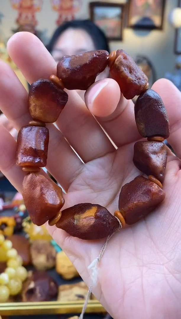 【闪购商品】未镶嵌琥珀手串手串