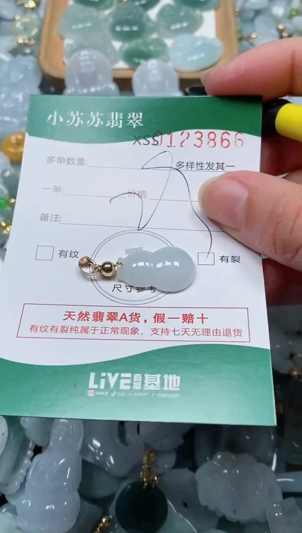 【闪购商品】翡翠颈饰未镶嵌闪购商品0123866