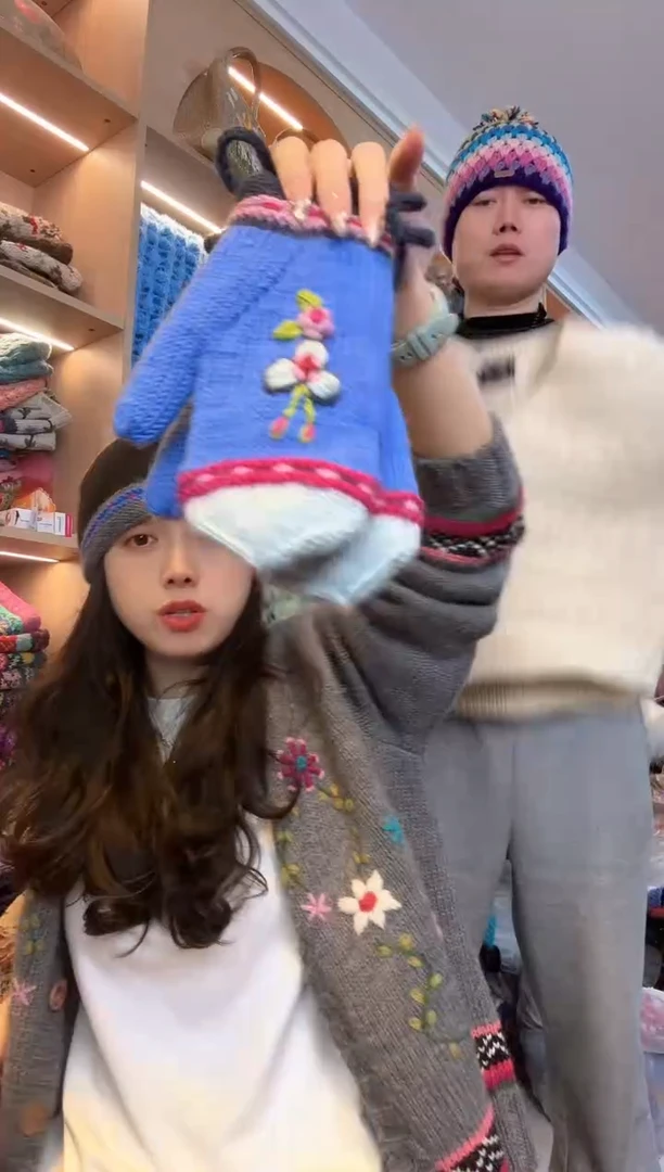 羊毛君*美利奴手套142