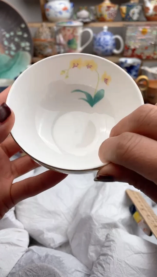 【闪购商品】瓷片杯，看清尺寸品相再拍