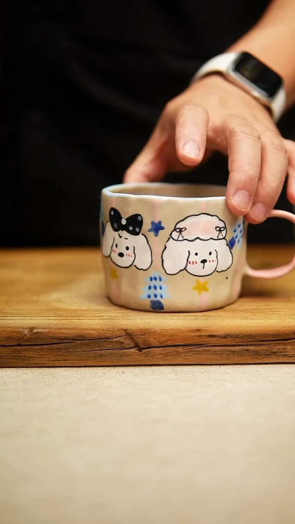 @@陶园瓷舍@@纯手工手绘@高温釉下彩