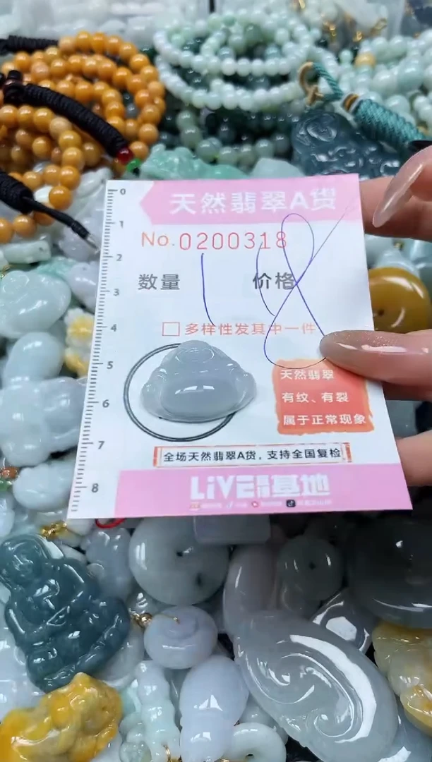 翡翠未镶嵌颈饰闪购0200318
