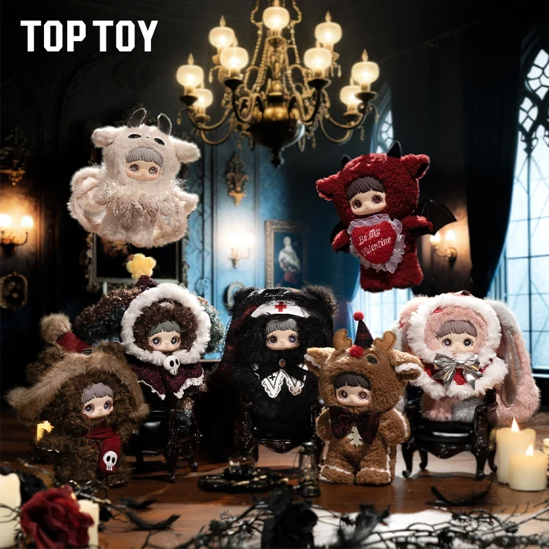 【TOPTOY】MayMei霉霉冬日怪诞系列毛绒盲盒手办玩偶公仔挂件包挂