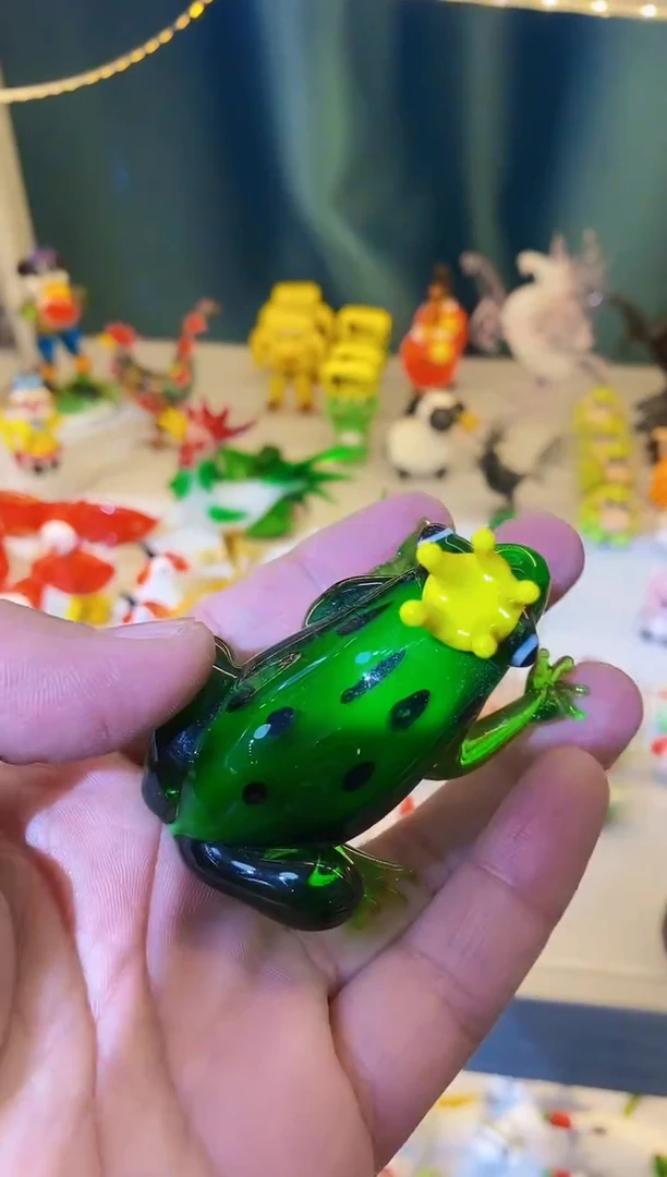 【闪购商品】琉璃手工艺品青蛙王子