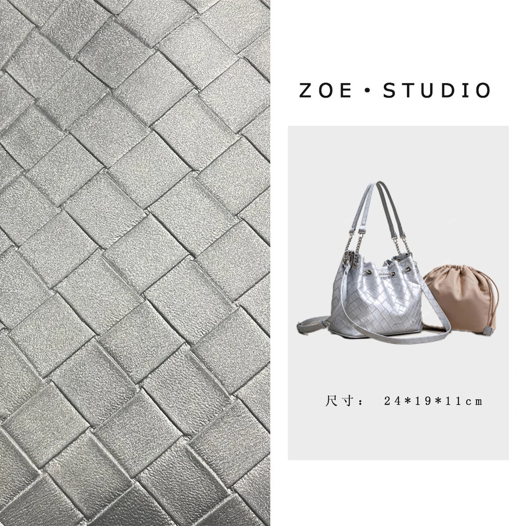 【佐伊甄选】SK-62775-银色轻奢女士时尚百搭小众通勤腋下斜挎包