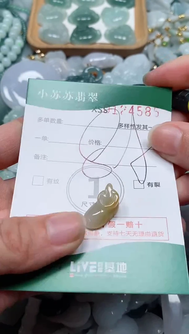 【闪购商品】翡翠颈饰未镶嵌闪购商品0124585