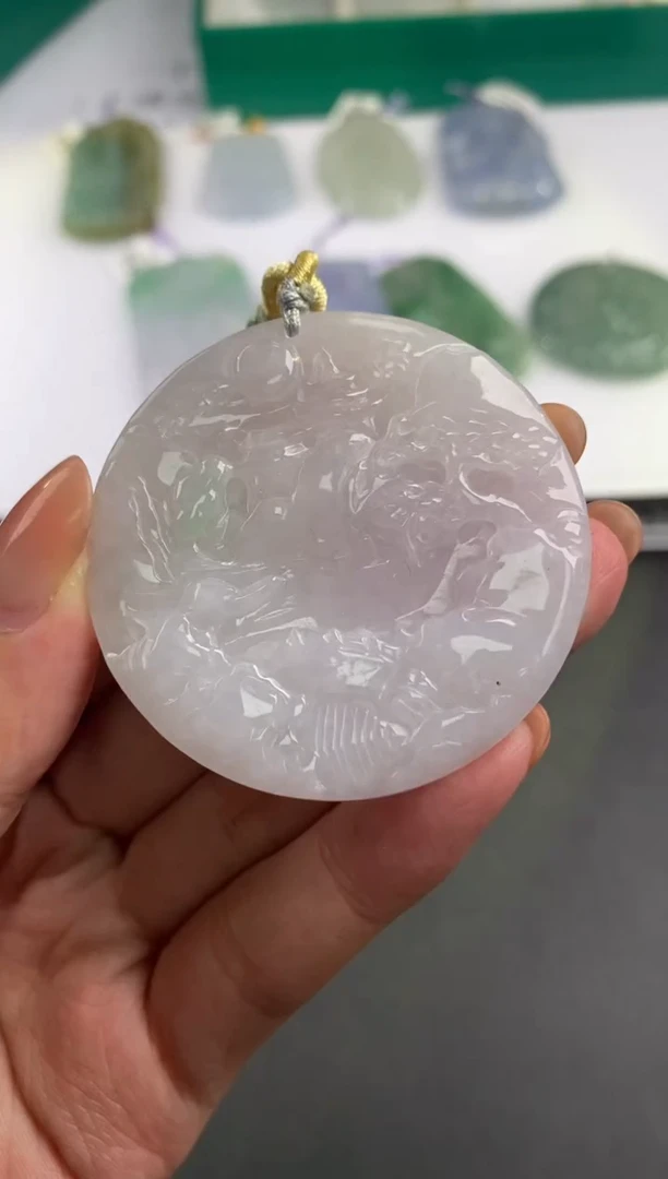 未镶嵌挂件翡翠1000511      多人
