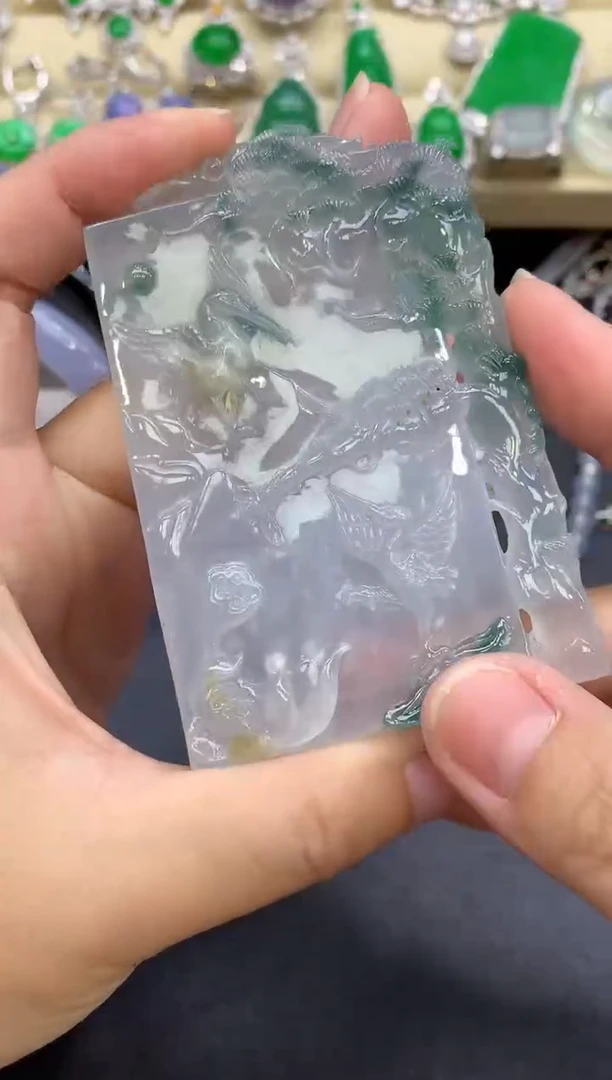 颈饰未镶嵌翡翠315-中国好珍宝