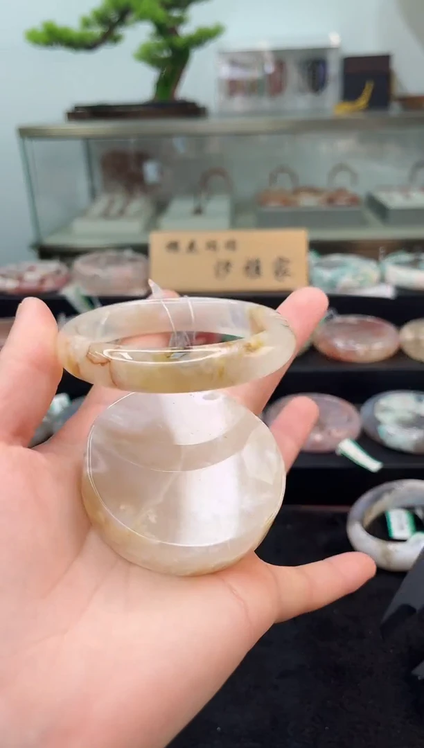 未镶嵌手镯石英质玉60圈口（赠品镯心）1593191
