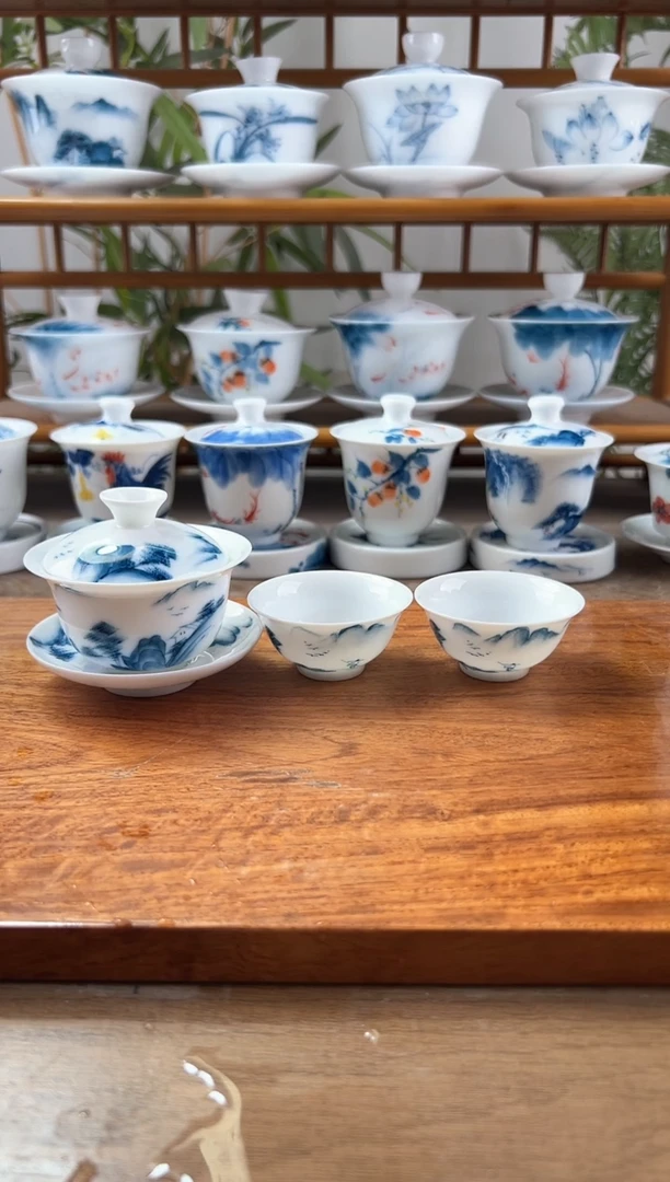 微瑕寒江独钓80ml三才+小玉兰杯2个