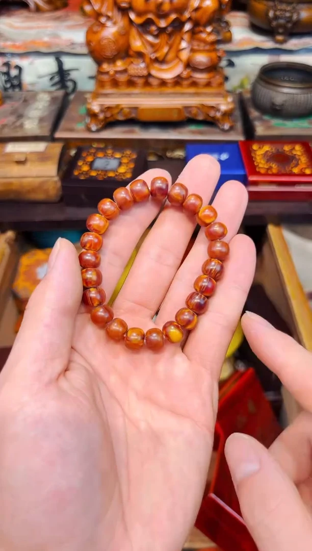 未镶嵌蜜蜡裸石A瑞哥专属高端精品36