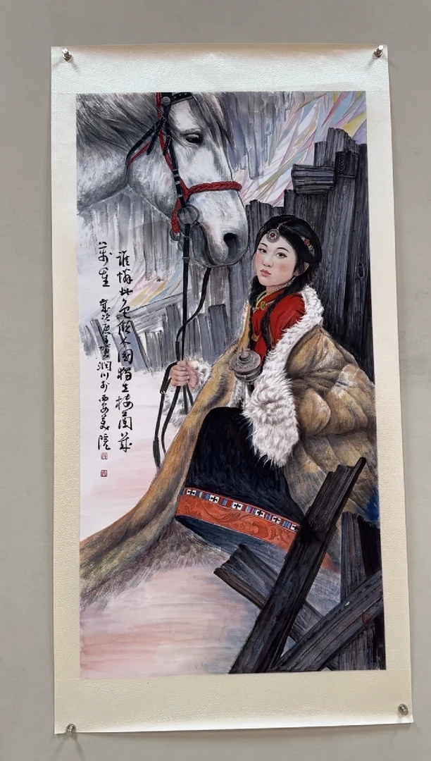 国画贺润川精品作品