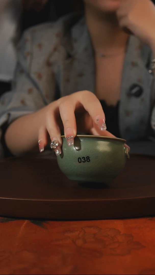 杯子柴烧038   汝州原产地原矿仿古老釉