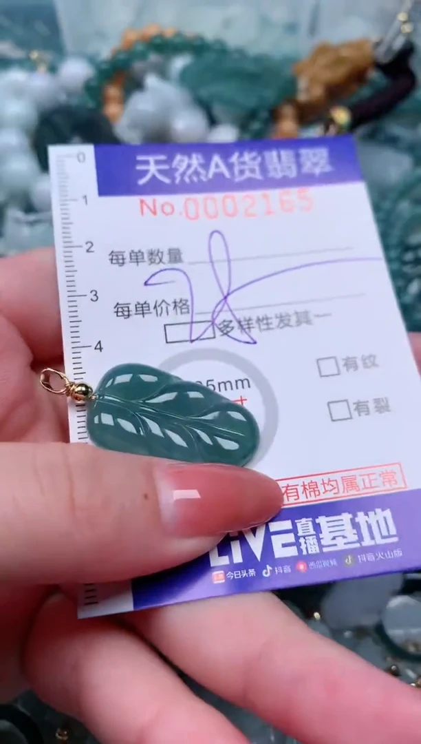 【闪购商品】翡翠颈饰未镶嵌00002165