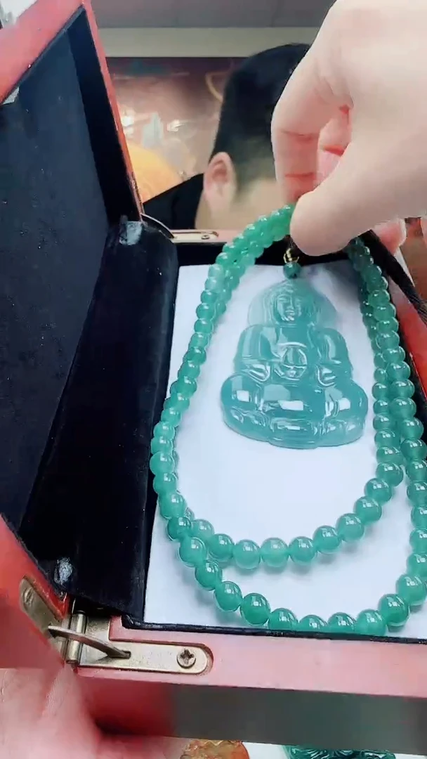 颈饰未镶嵌翡翠多样性发其一79472     大观音