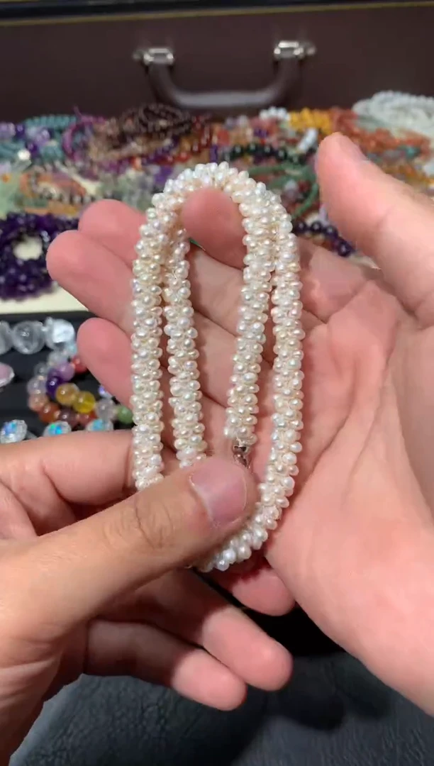 颈饰未镶嵌淡水珍珠F45