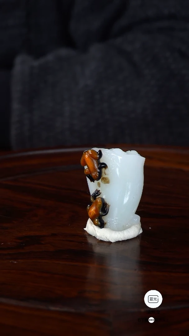 未镶嵌和田玉挂件05 呱呱来财【可咨询】