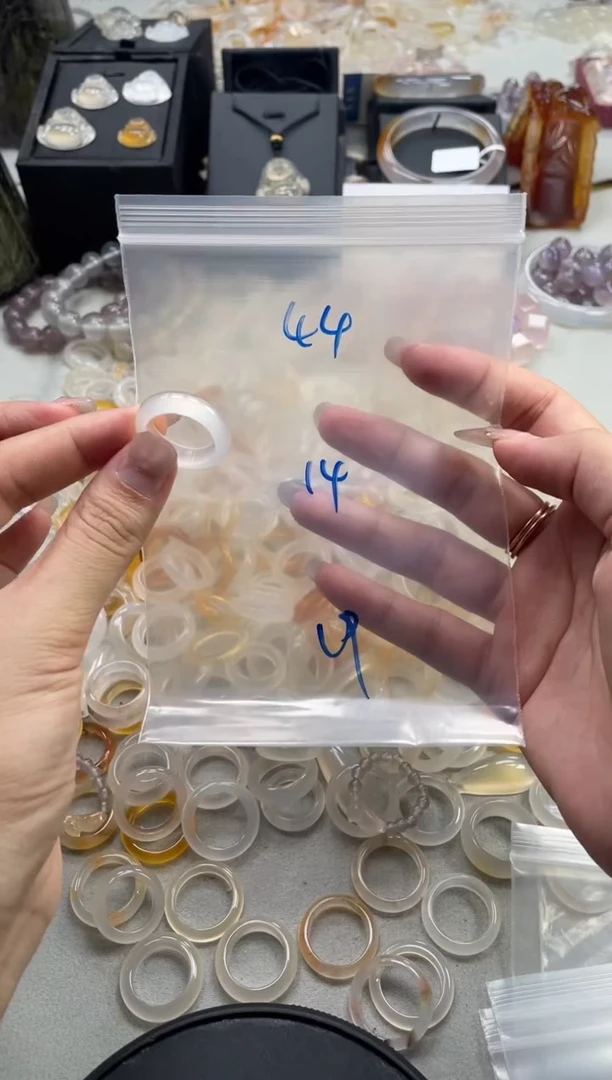 未镶嵌戒指玛瑙/玉髓44