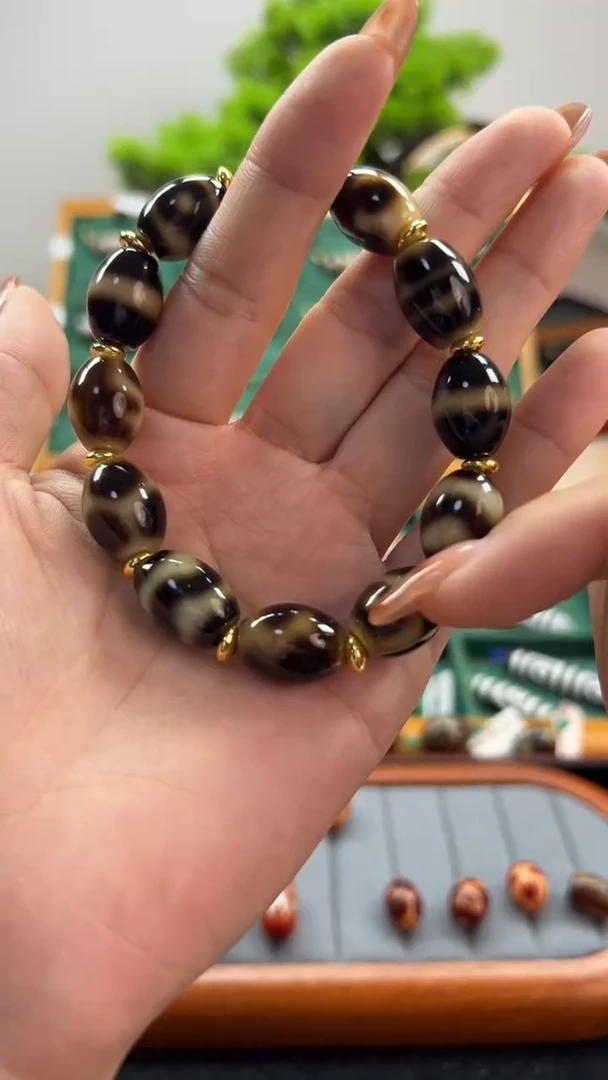 玛瑙/玉髓（覆膜）颈饰合金29.（微瑕随机发货）