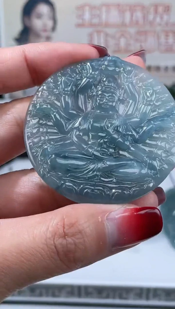 【闪购商品】定制翡翠未镶嵌不退不换随机发CMH1件-A