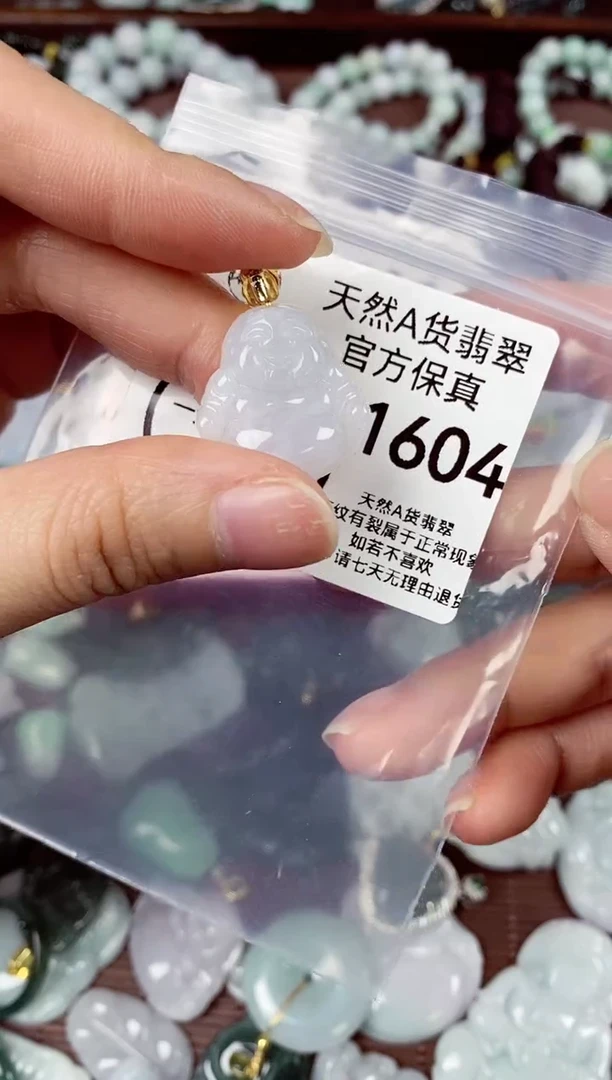 【闪购商品】翡翠颈饰未镶嵌天然A货翡翠1604