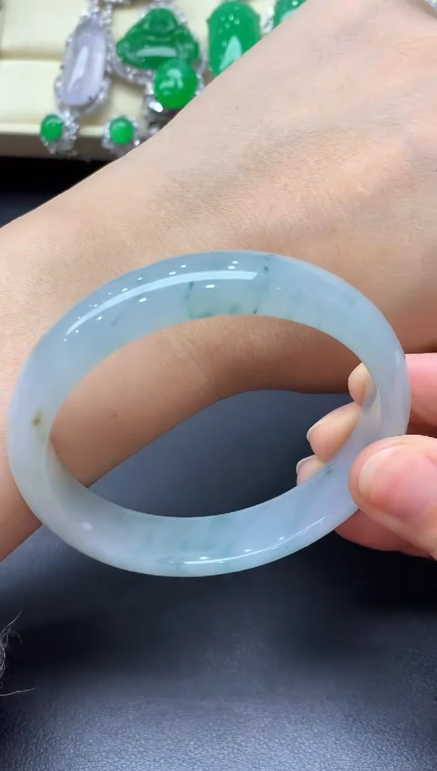 未镶嵌手镯翡翠611-中国好珍宝