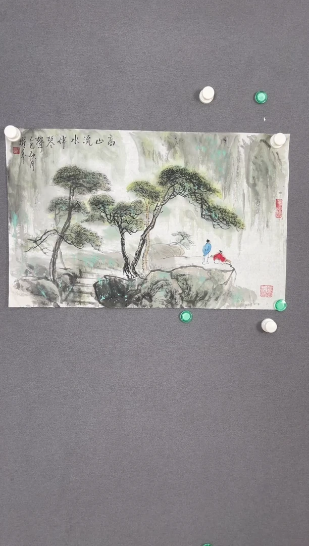 国画国画山水花鸟作品