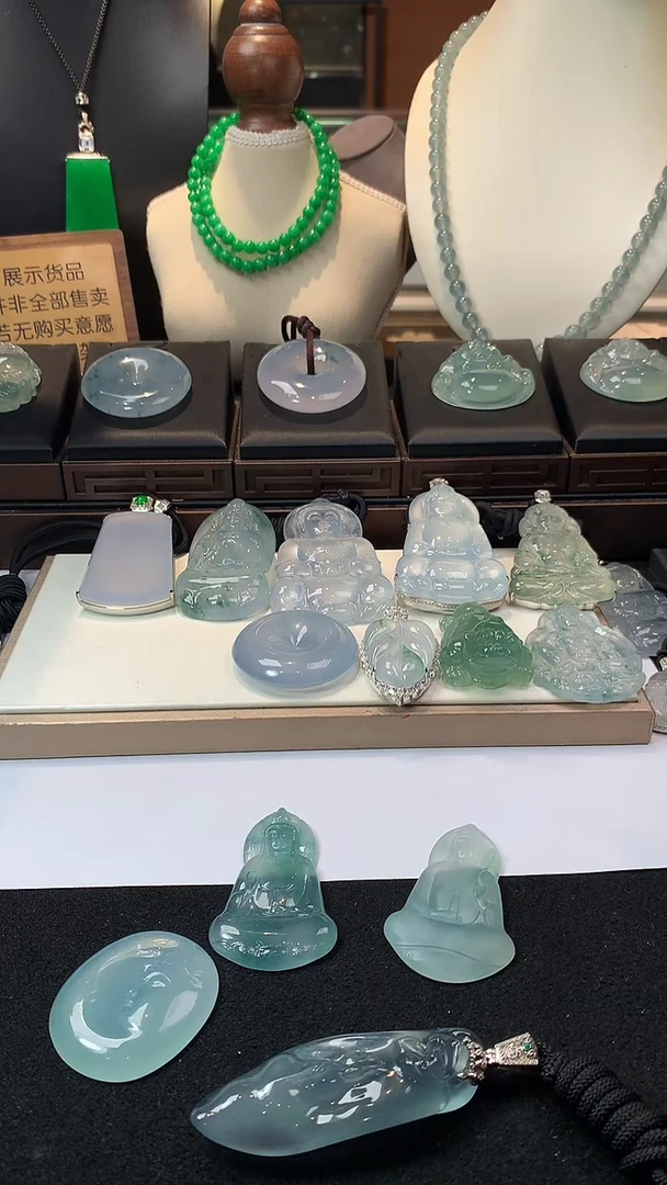 未镶嵌定制翡翠调*~ 5038毛货不退不换