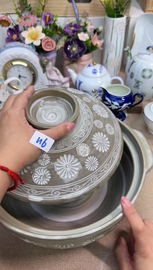 瓷片9号锅 泡泡家的瓷器真好看