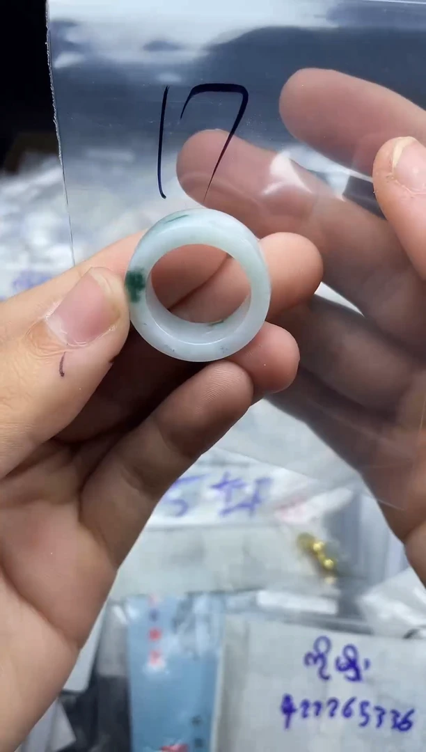 未镶嵌戒指翡翠天然翡翠a货戒圈 19