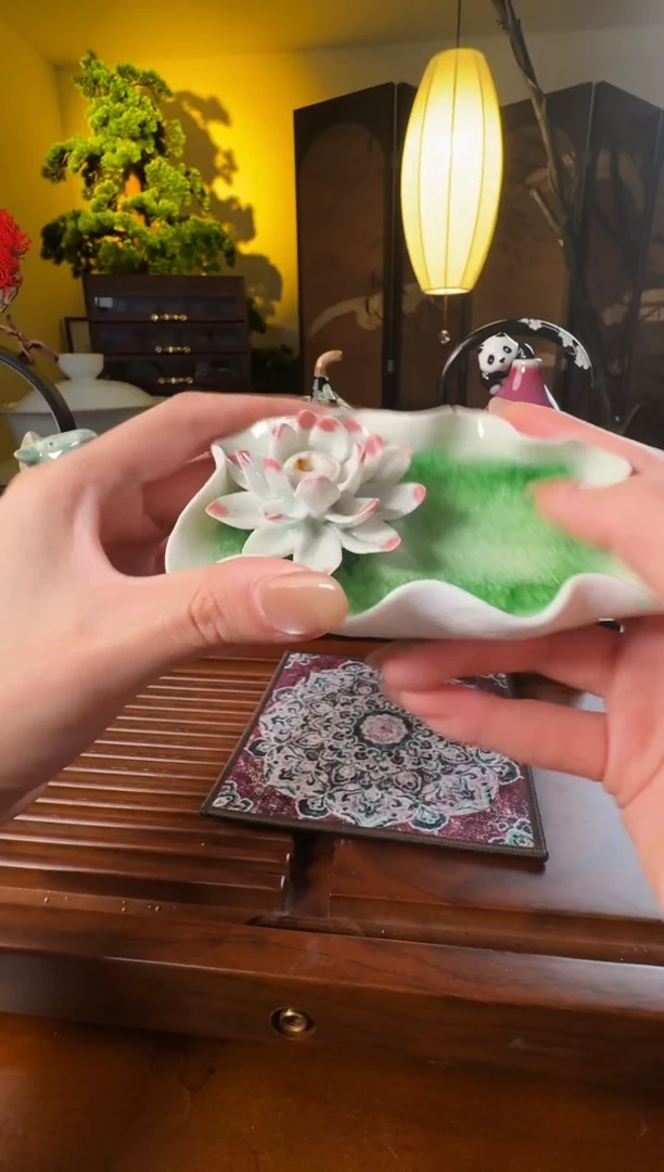 莲花香插　　CD339