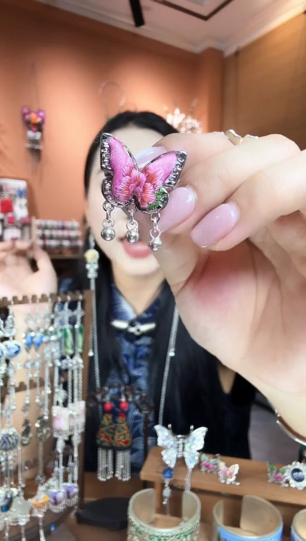 刺绣纯手工民族风戒指