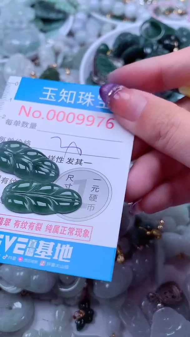 翡翠未镶嵌吊坠(不含链)9976