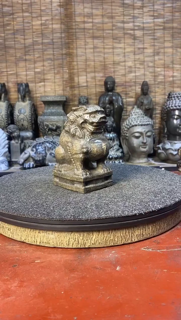 石材天然青石石雕狮子