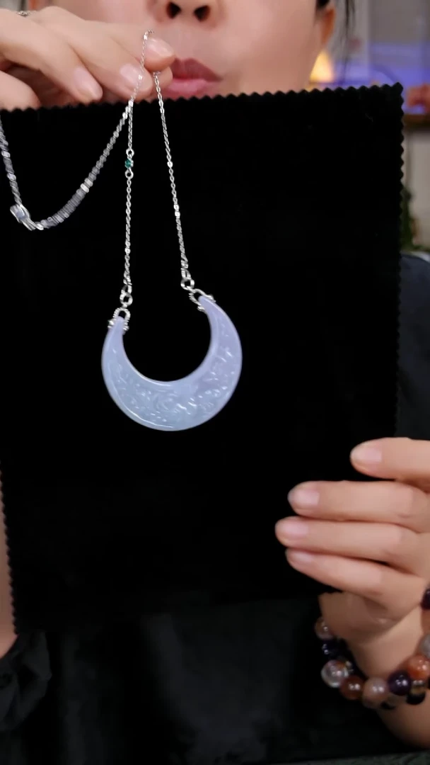 颈饰未镶嵌翡翠国风