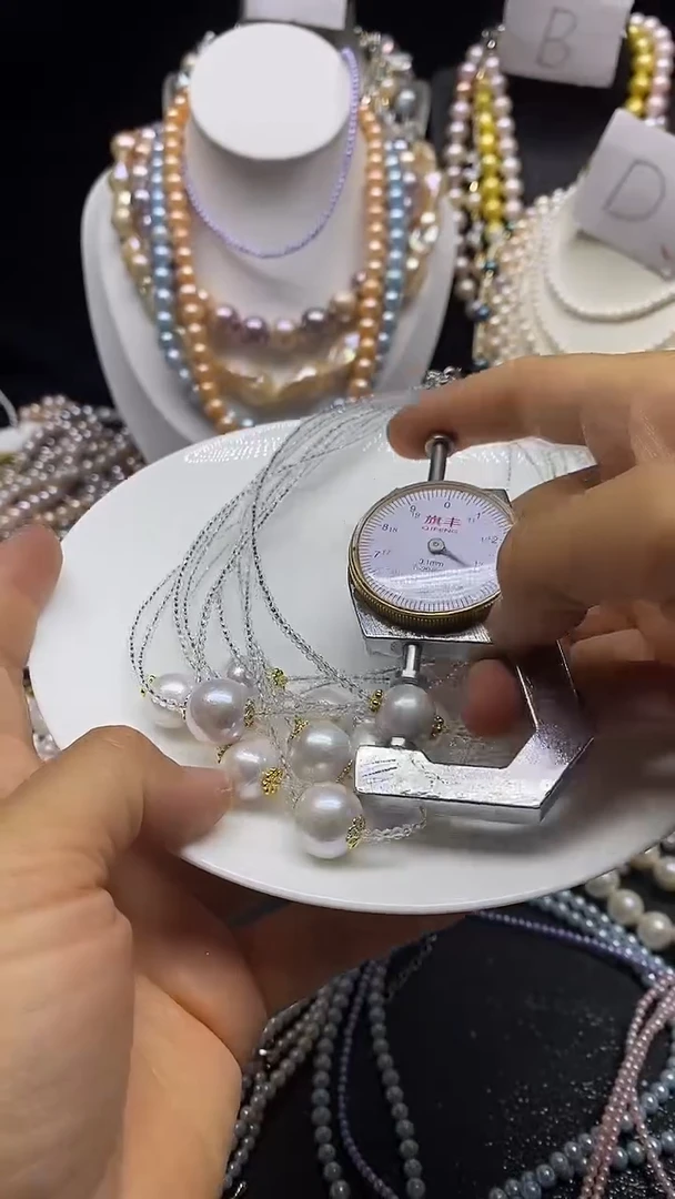 淡水珍珠未镶嵌颈饰多人