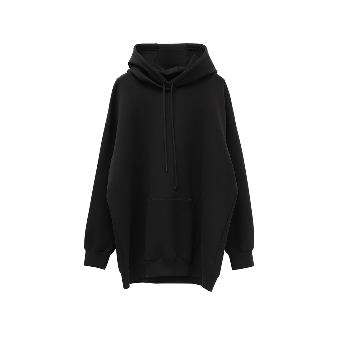 纯色秋冬印花套头休闲美式运动卫衣女连帽带帽YC71FE5624