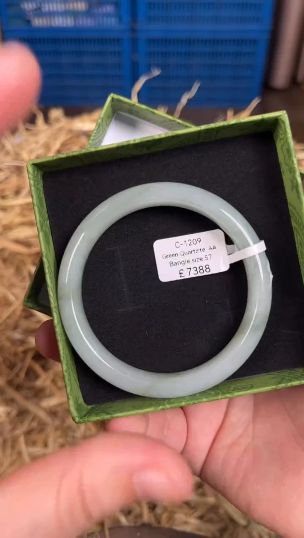 未镶嵌手镯石英质玉C1209