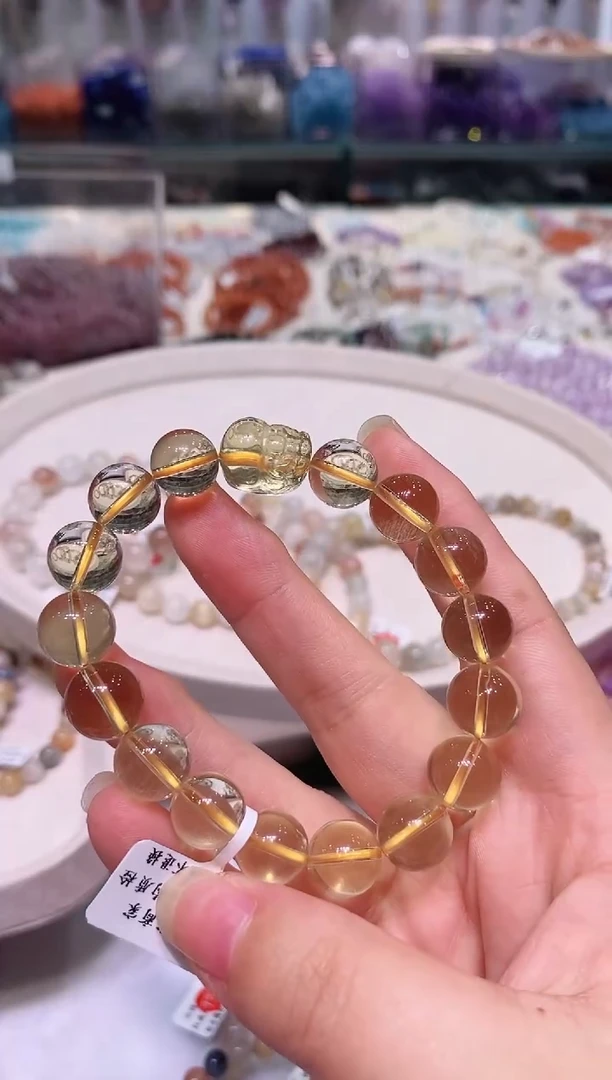 未镶嵌手链水晶多样性发其一