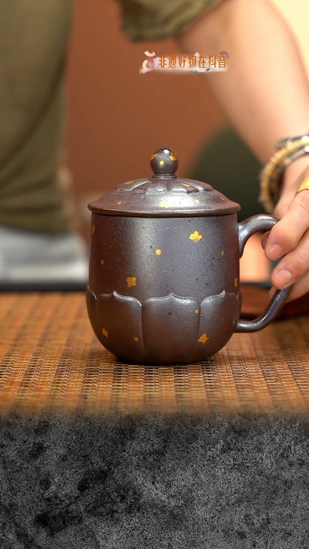 茶壶紫砂紫砂 宜兴紫砂 GFY 小叶紫檀木 盖杯