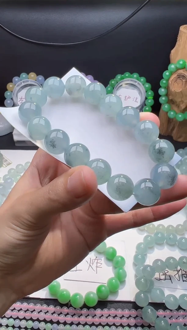 未镶嵌定制翡翠（12）成品 缅甸天然A货翡翠 卡13