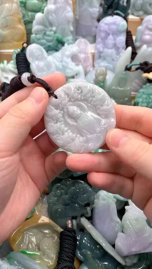 吊坠(不含链)未镶嵌翡翠1