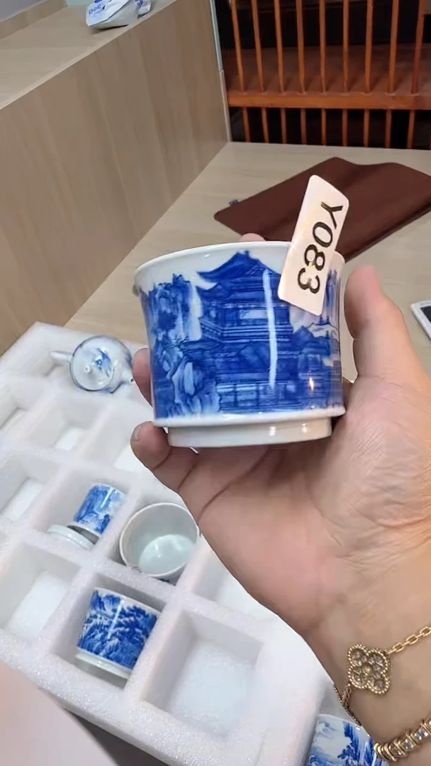 瓷片Y083家庭瓷器日用摆件