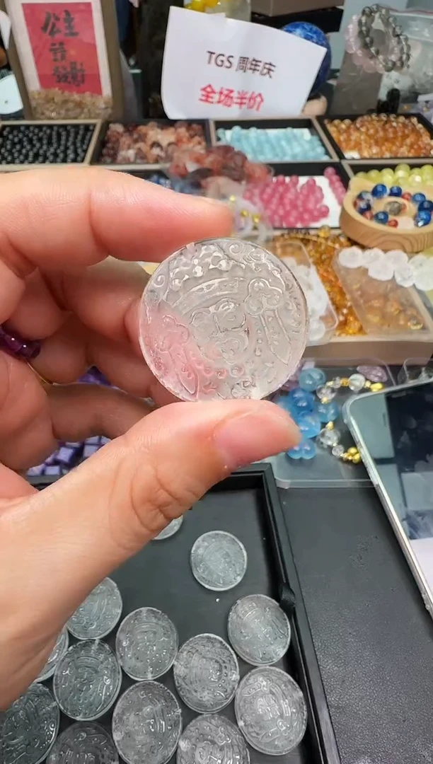 吊坠(不含链)未镶嵌水晶15多样性发其一/9.24/1个