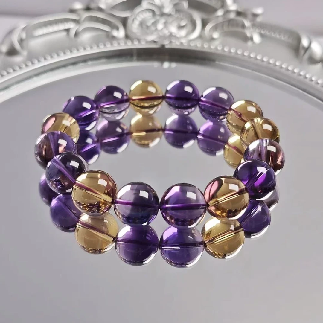 时尚饰品半成品DIY时尚百搭手串紫色