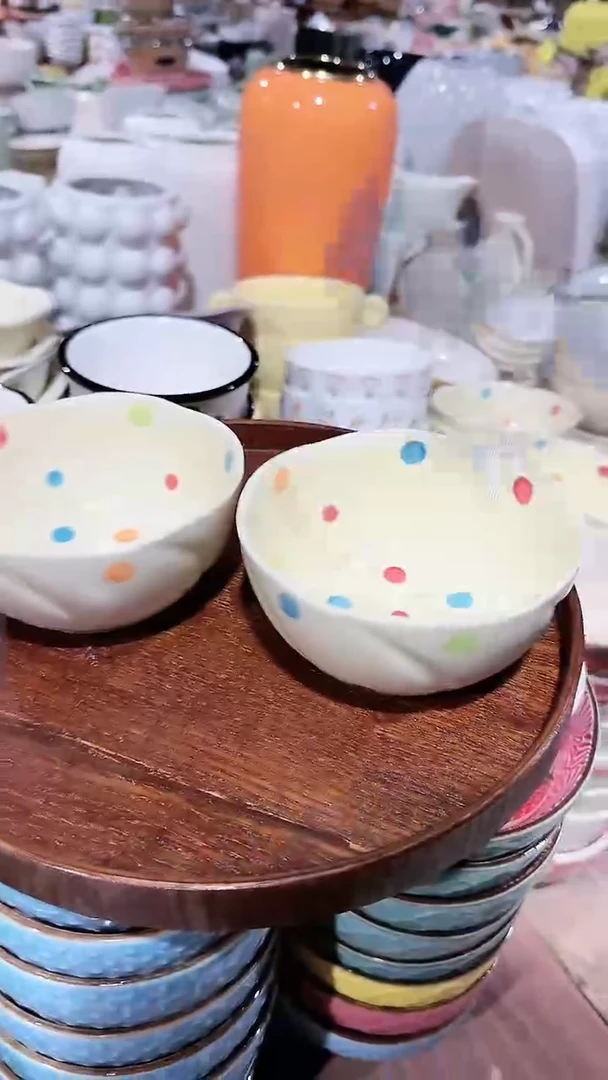 【闪购商品】瓷片2个米饭碗微瑕 凑满20元包邮