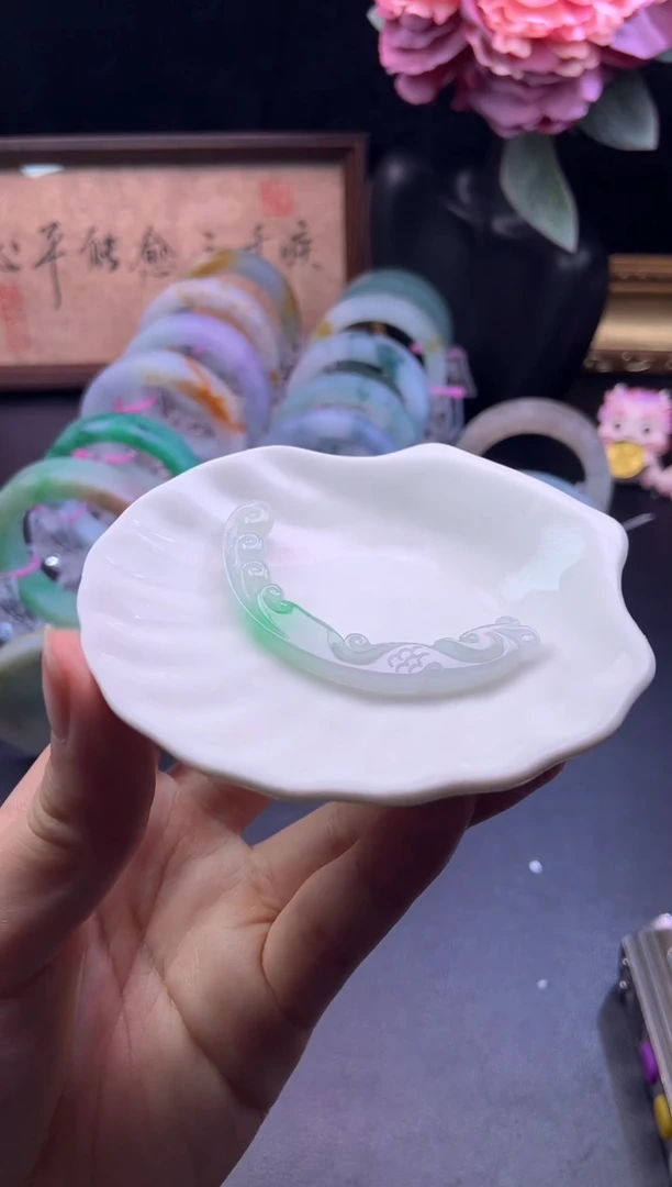 未镶嵌挂件翡翠玉衡