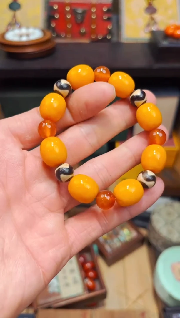 【闪购商品】蜜蜡裸石未镶嵌Q瑞哥专属高端精品85