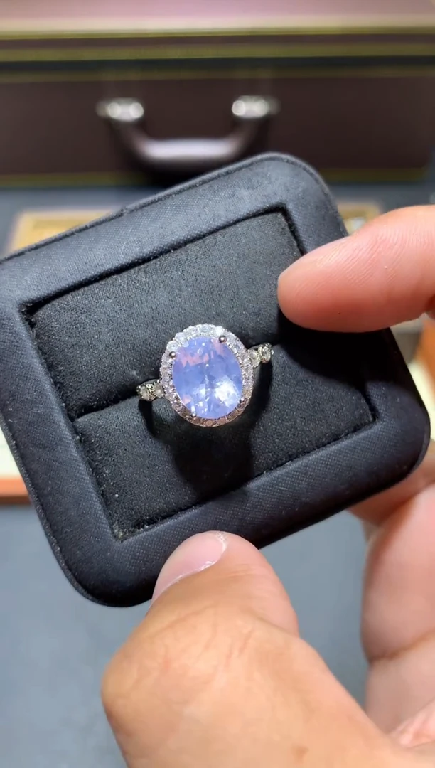 未镶嵌戒指水晶T95紫玉晶【多样性发其一】